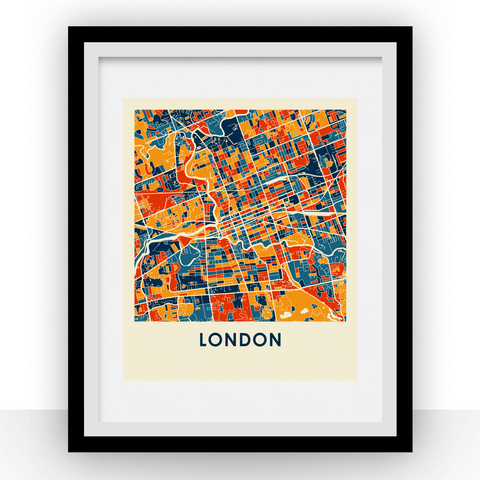 London Map Print