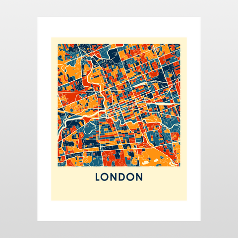 London Map Print