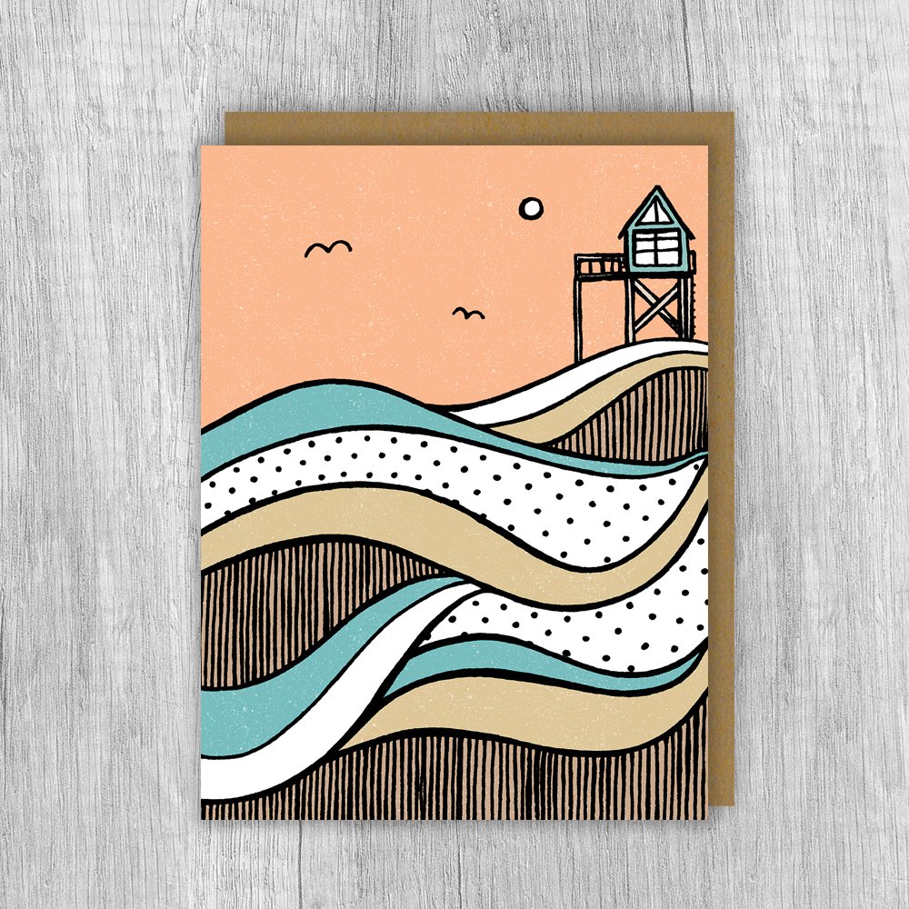 The Beach House Card